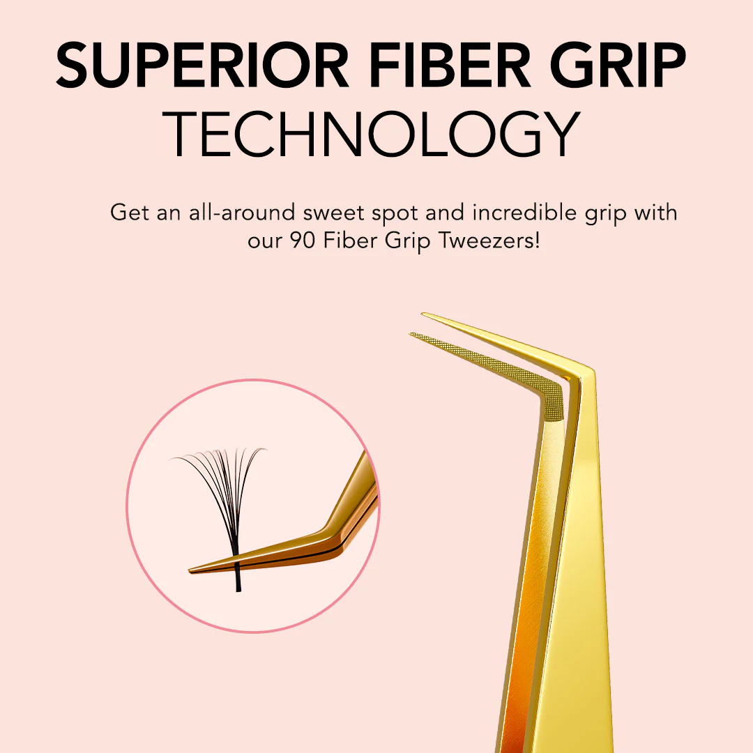 90° Angle Fiber Grip Tweezer - Image 2