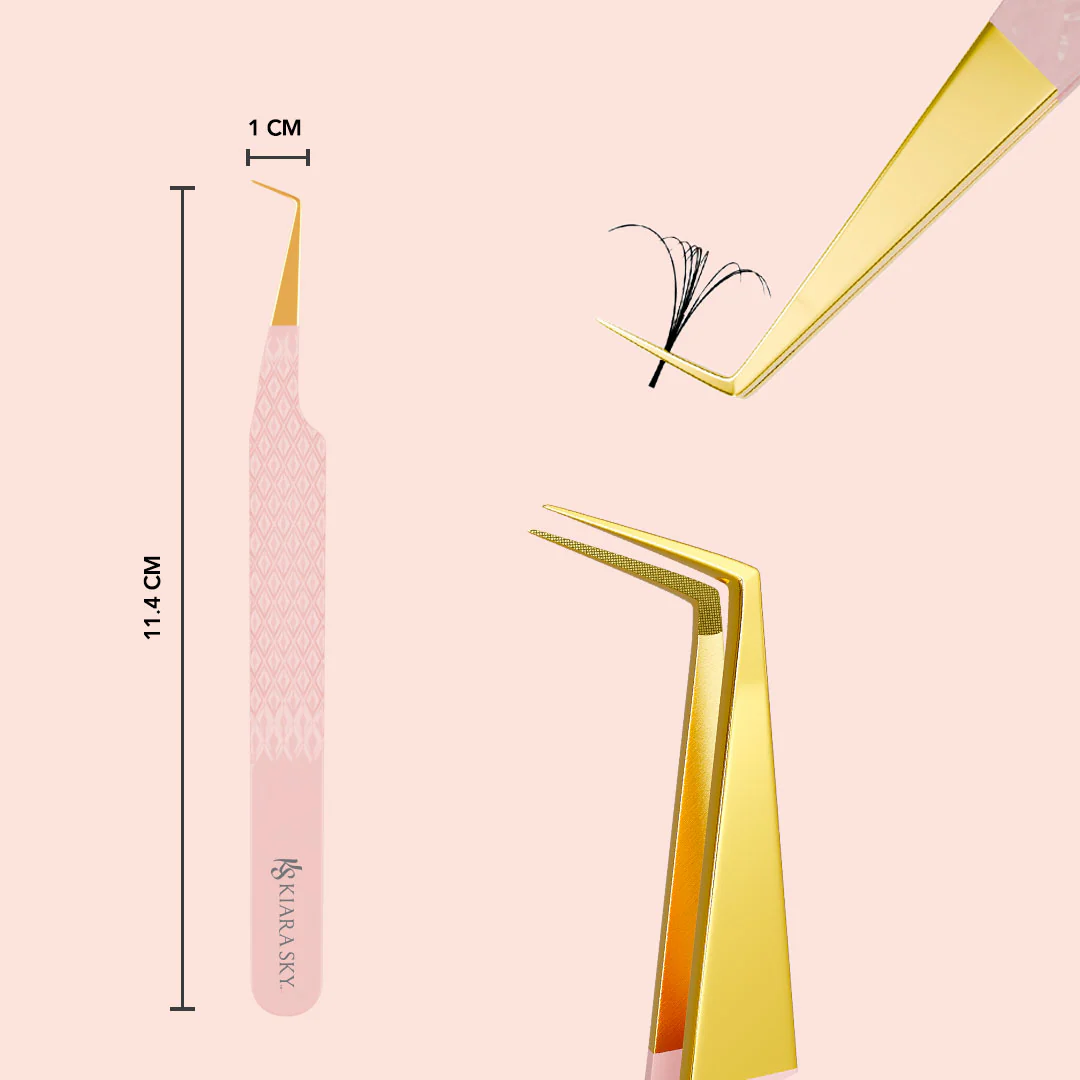 90° Angle Fiber Grip Tweezer - Image 6
