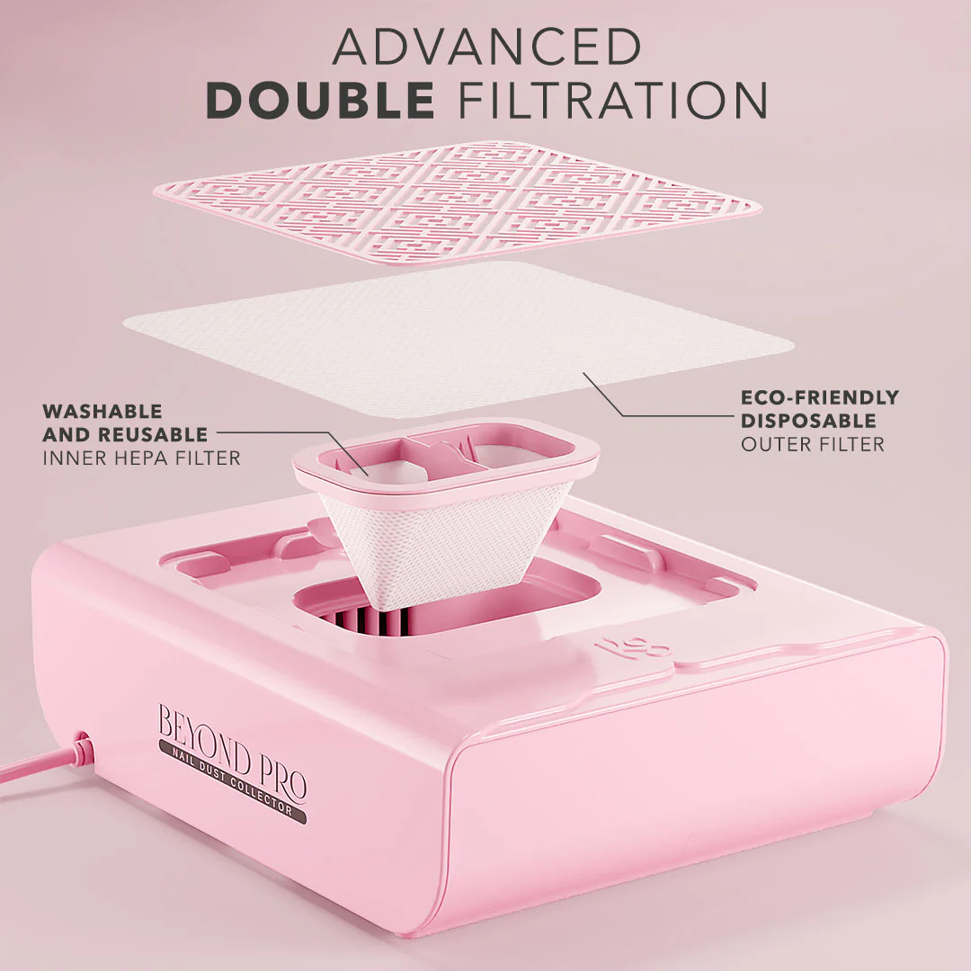 Beyond Pro Dust Collector Duo - Pink - Image 4