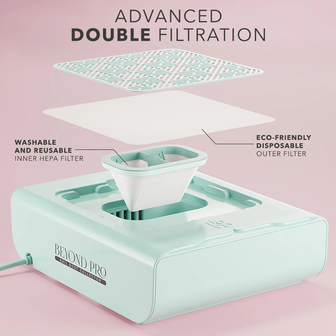 Beyond Pro Nail Dust Collector - Blue - Image 4