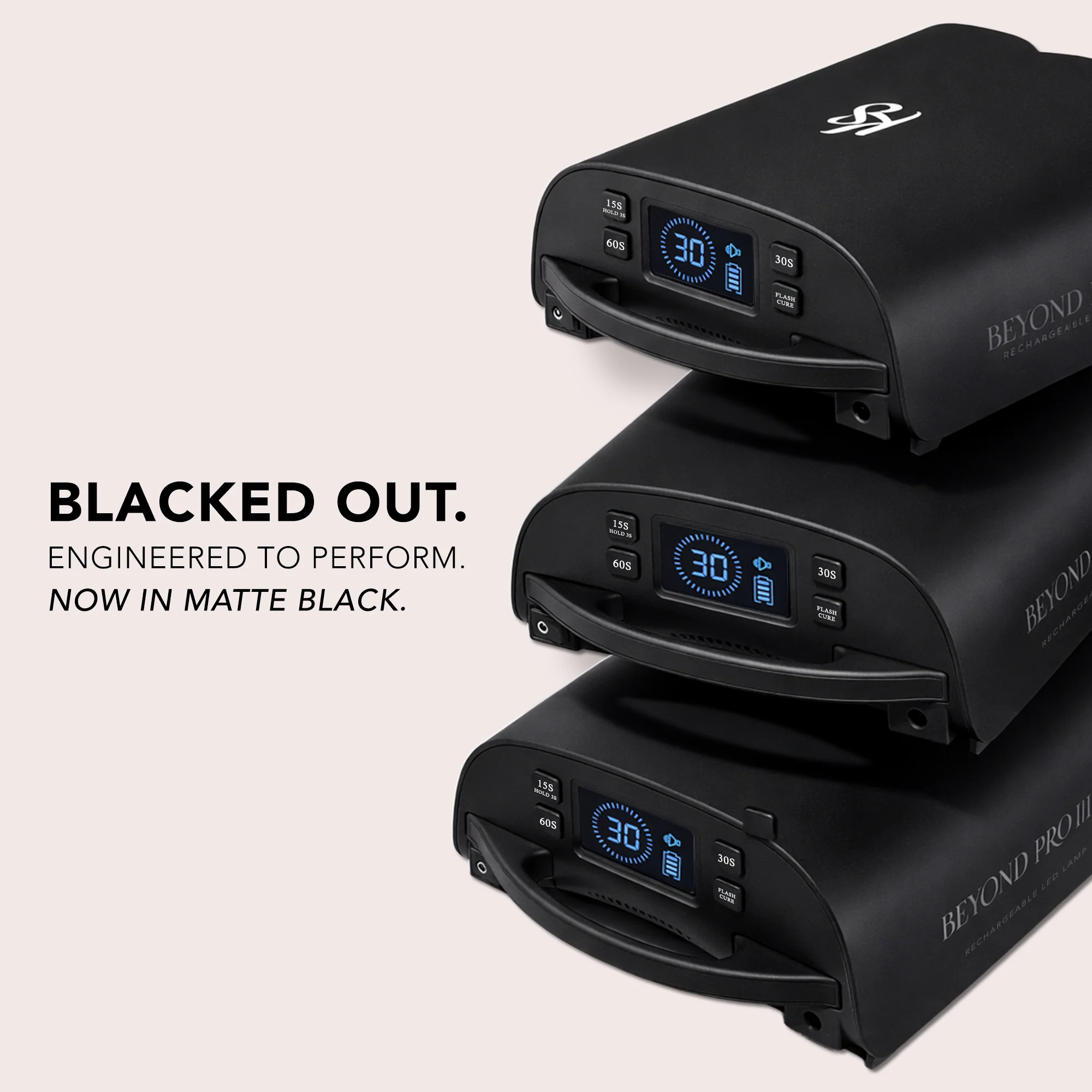Beyond Pro Rechargeable LED Lamp III - Black - Image 6