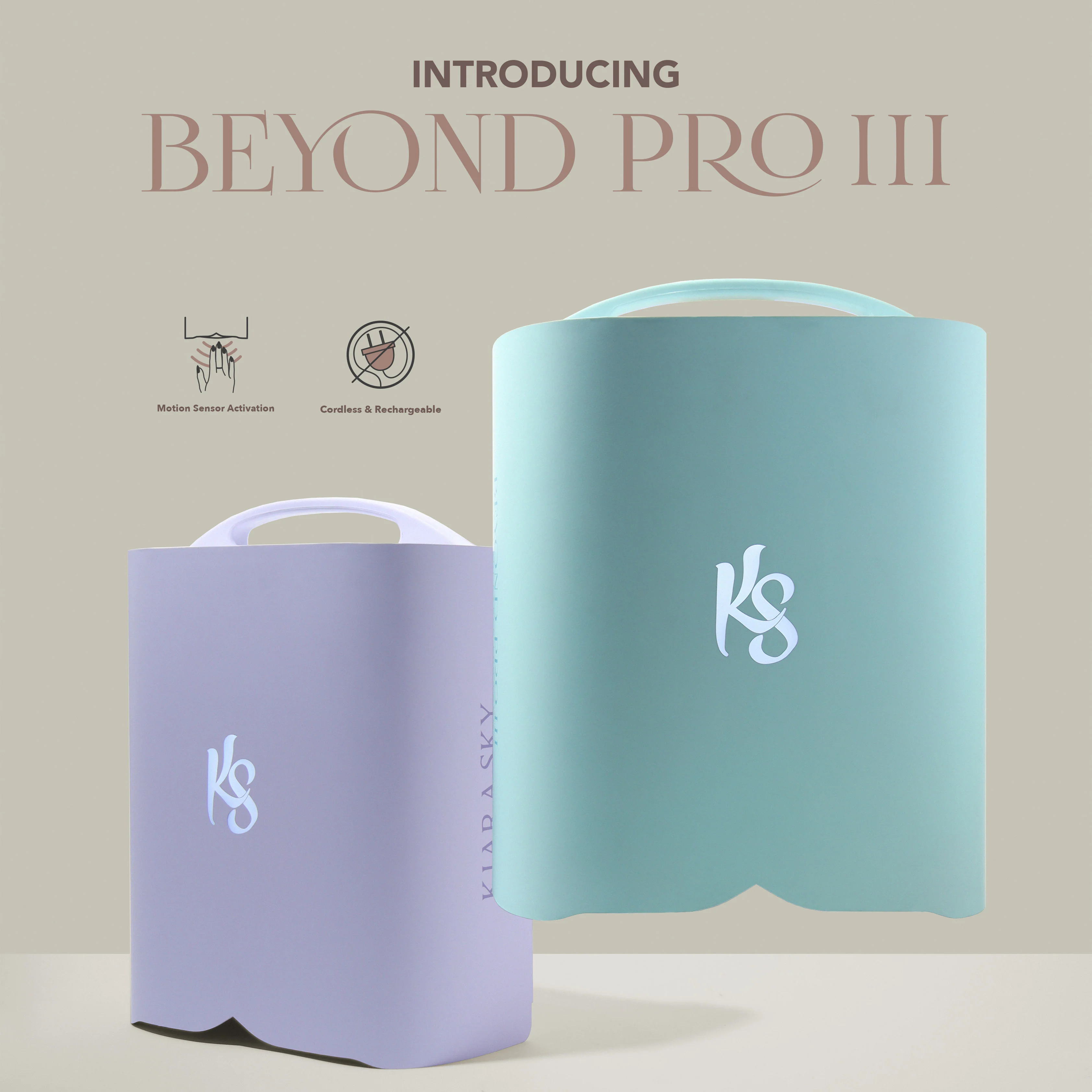 Beyond Pro Rechargeable LED Lamp III - Tan - Image 3