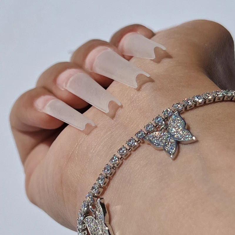 Coffin Nail Tips XXL - Clear - Image 6