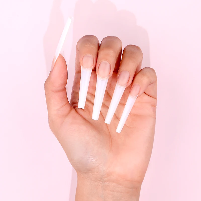 Coffin Nail Tips XXL - Natural - Image 4