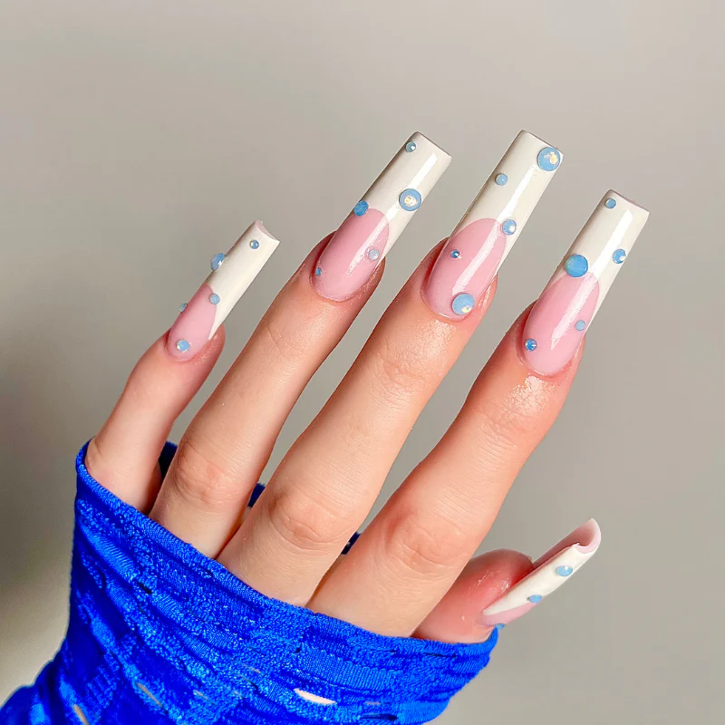Square Nail Tips XXL - Clear - Image 5