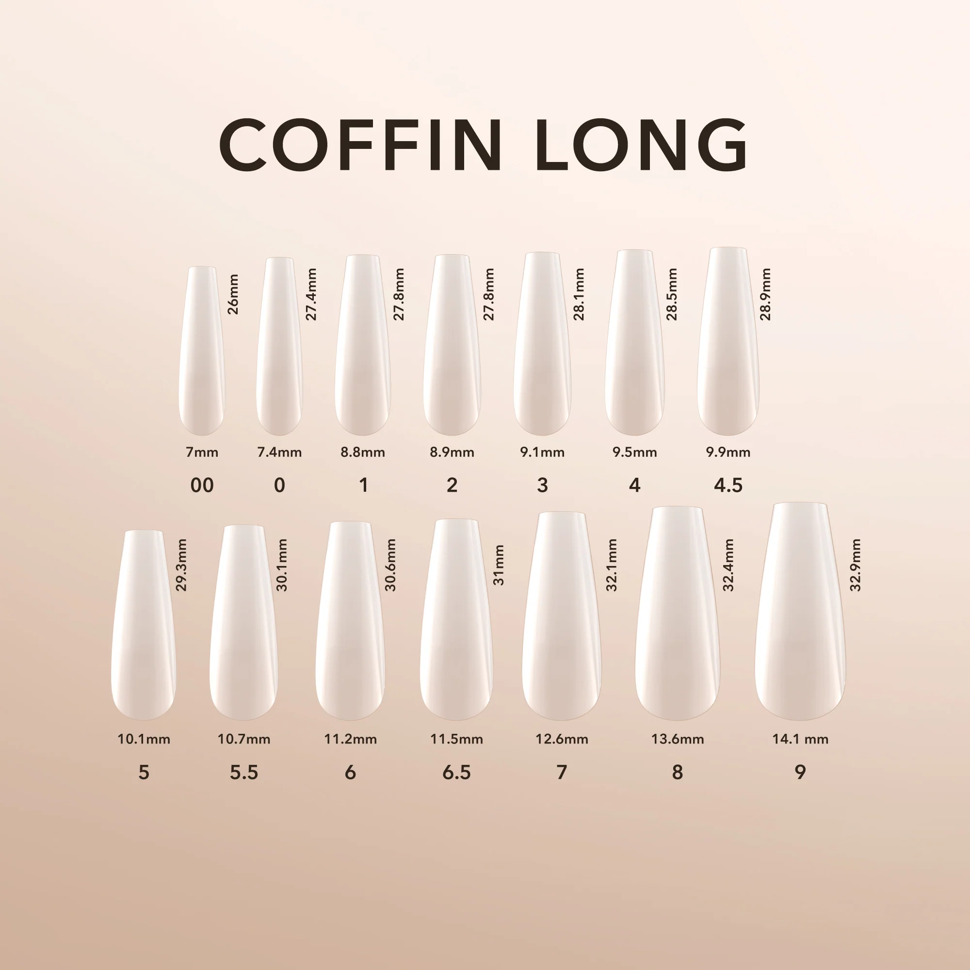 Coffin Long | Natural Gel Extensions - Image 4
