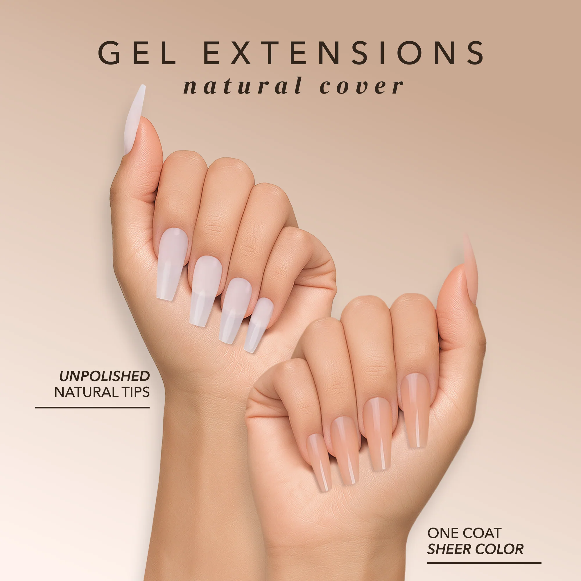 Coffin Short | Natural Gel Extensions - Image 2