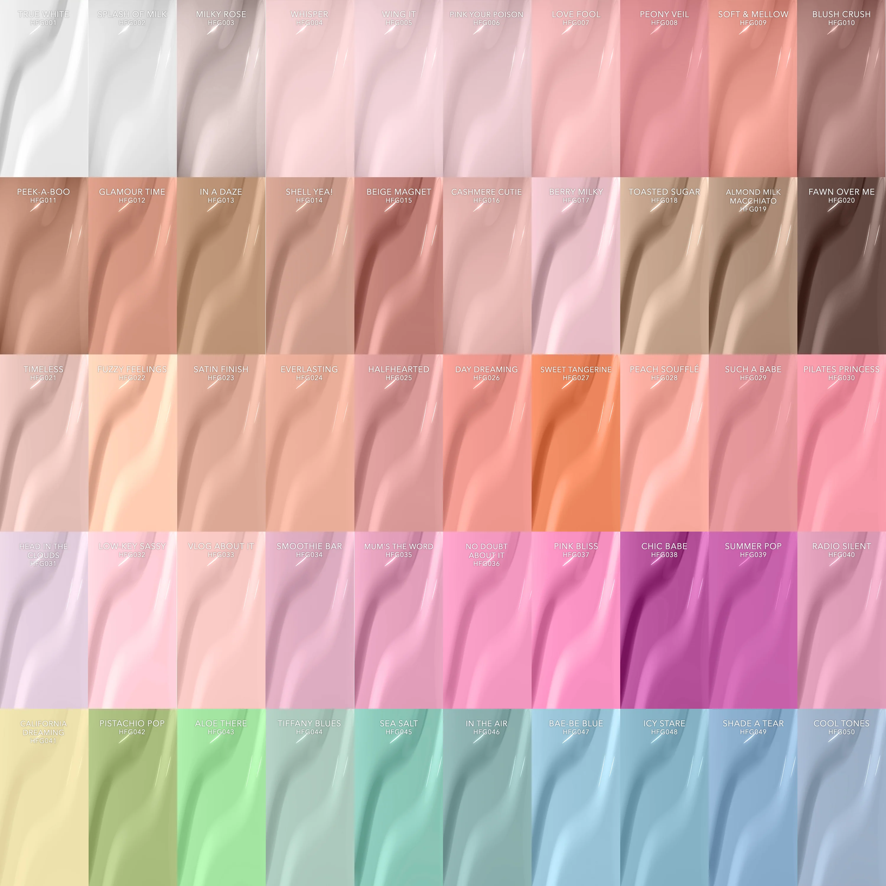 Gel PRO Volume 1  | 50 HEMA-Free Gel Colors - Image 3