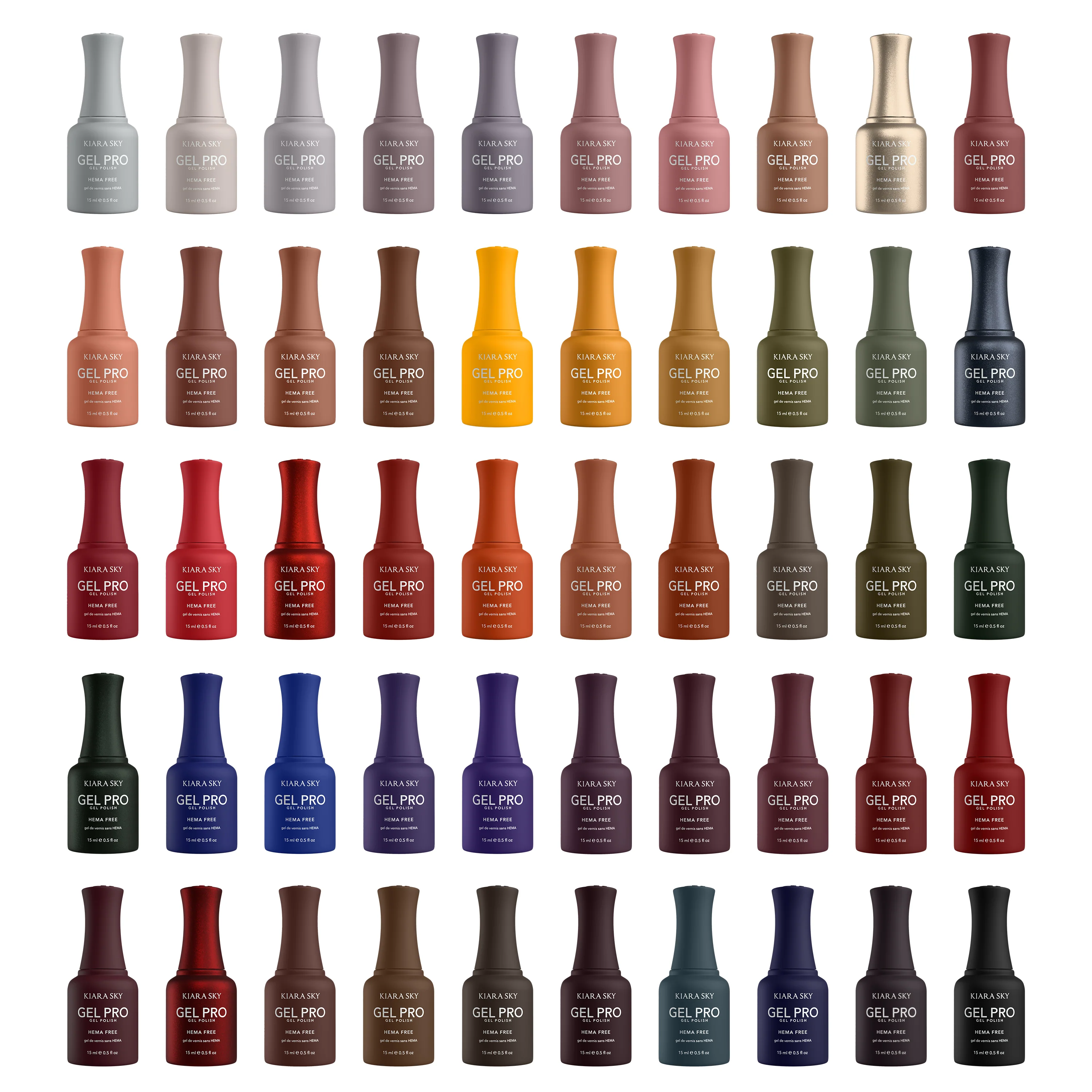 Gel PRO Volume 3 | 50 HEMA-Free Gel Colors - Image 4
