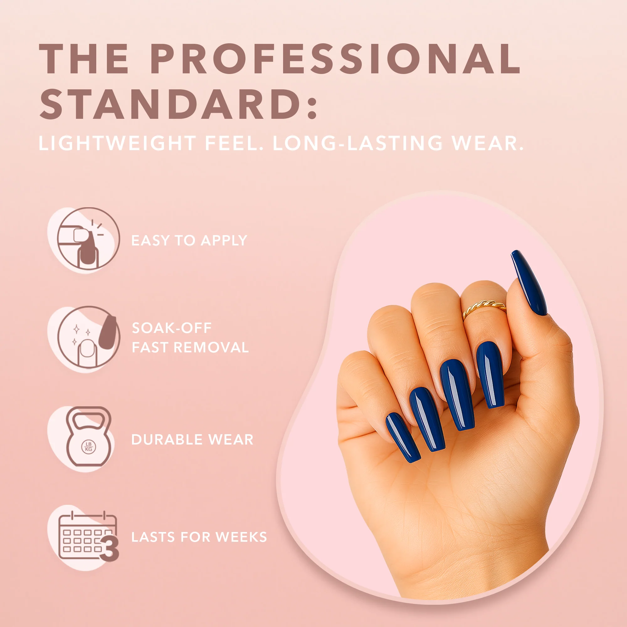 GELLY TIPS STARTER KIT - Coffin Long - Image 6