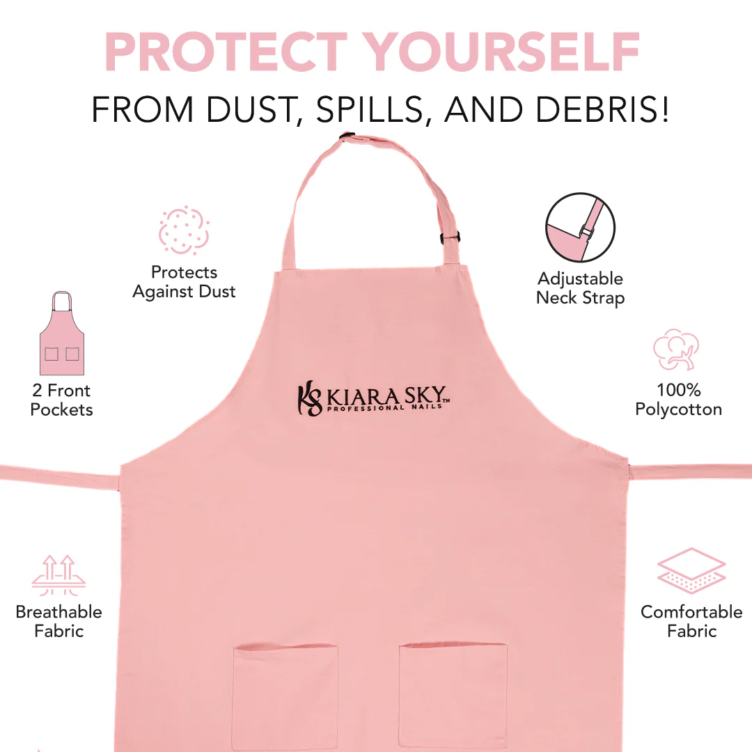 Kiara Sky Pink Apron - Image 2