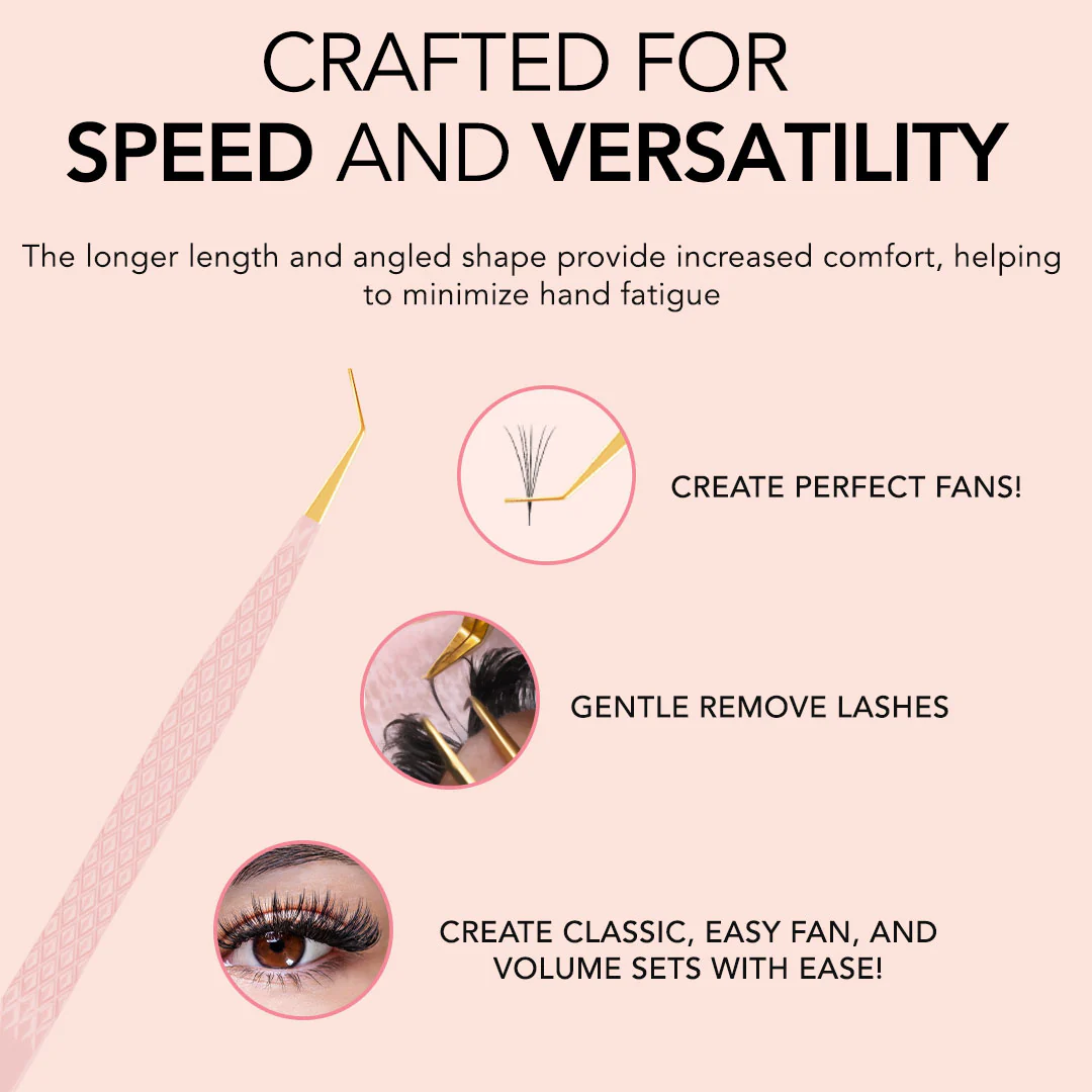 Long 45° Angle Tweezer - Image 2