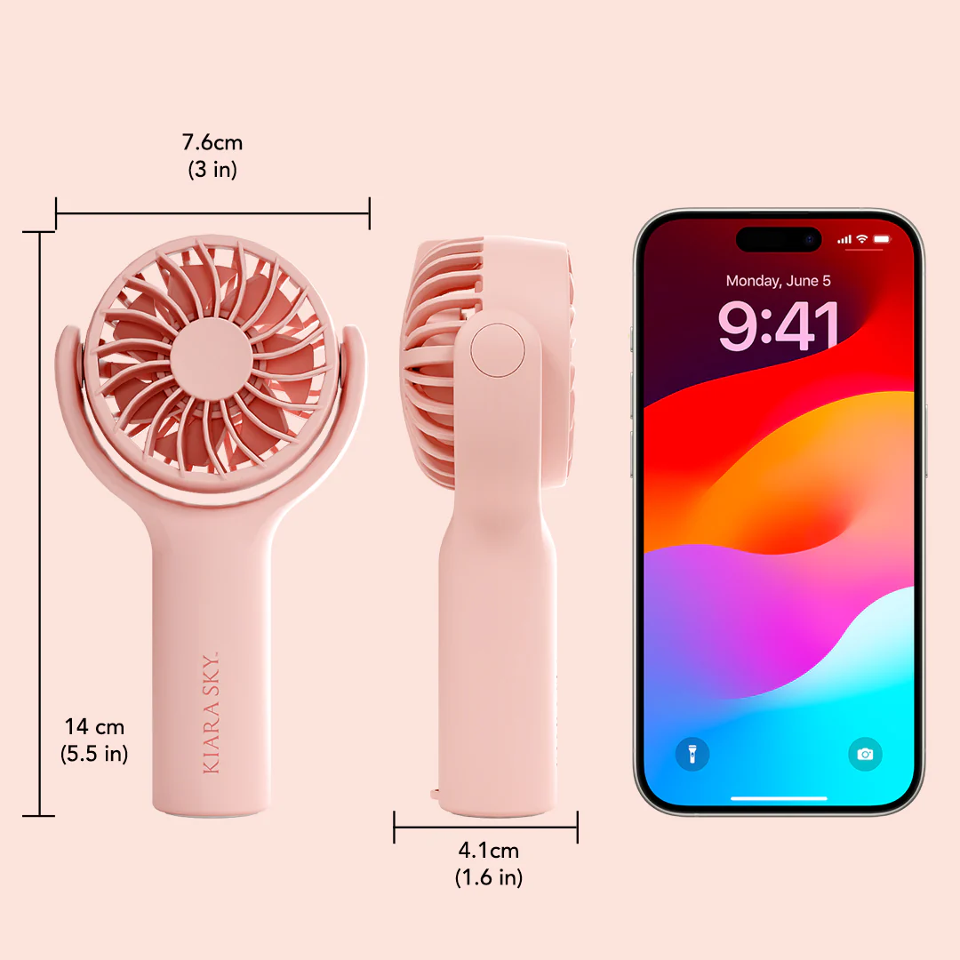 Mini Fan - Pink - Image 3