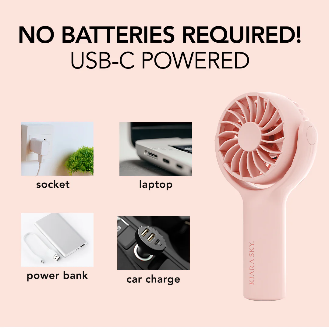 Mini Fan - Pink - Image 4