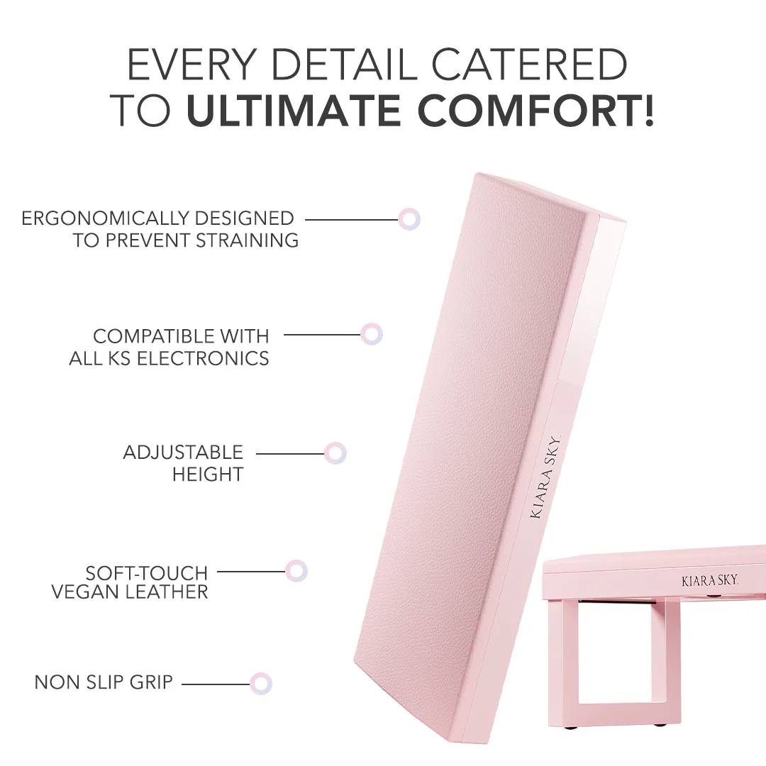 Nail Arm Rest - White - Image 5