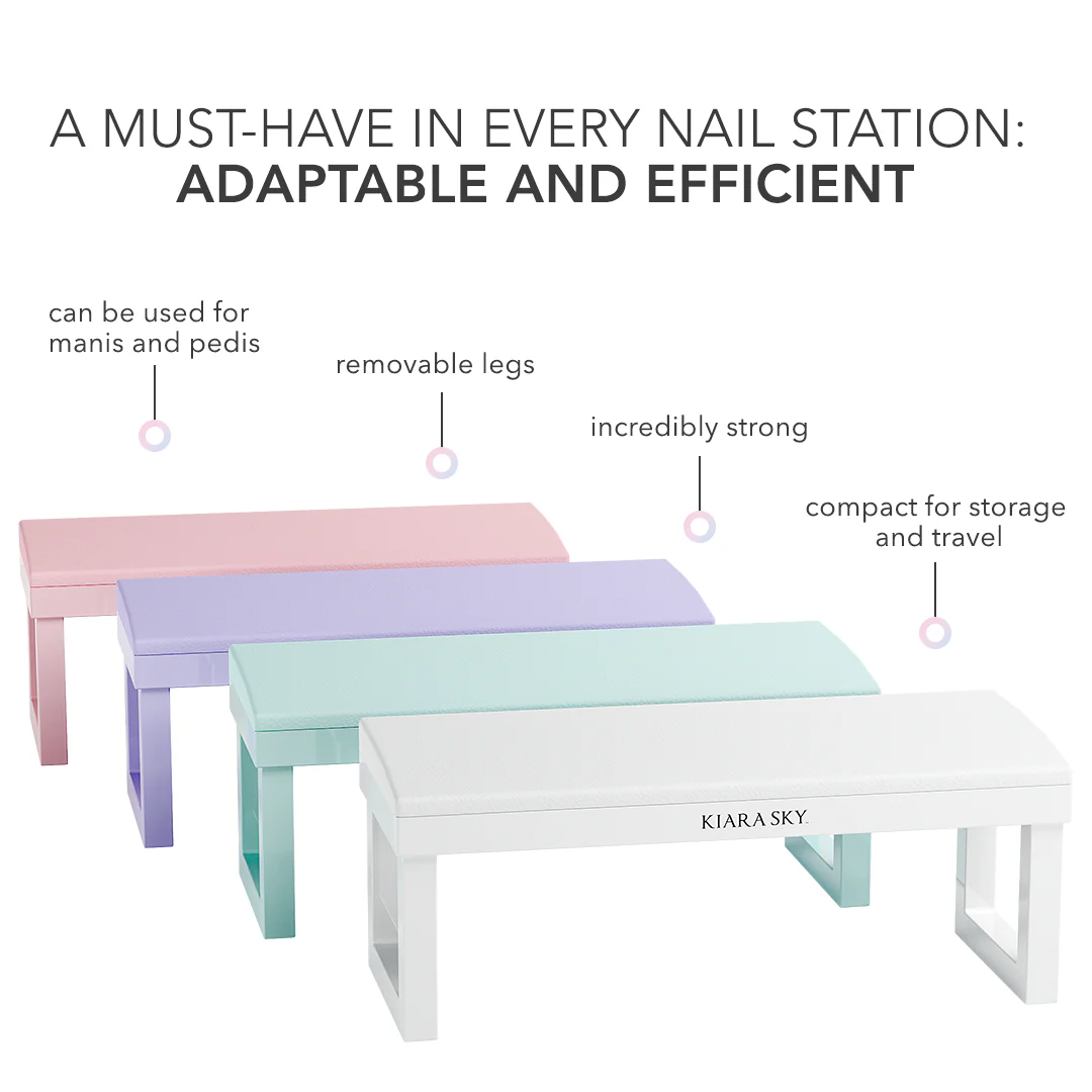 Nail Arm Rest - White - Image 6
