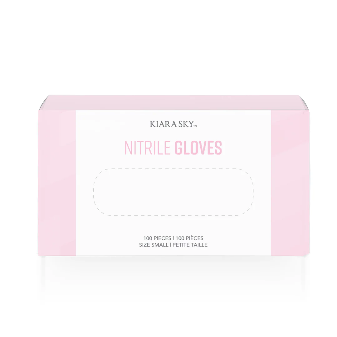 Pink Nitrile Gloves - 100pcs
