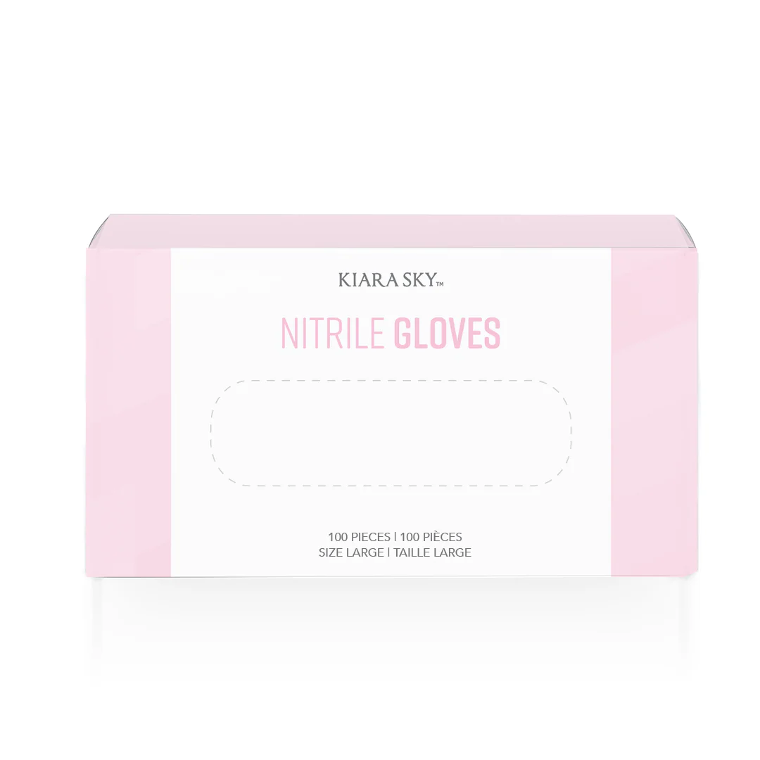 Pink Nitrile Gloves - 100pcs - Image 4