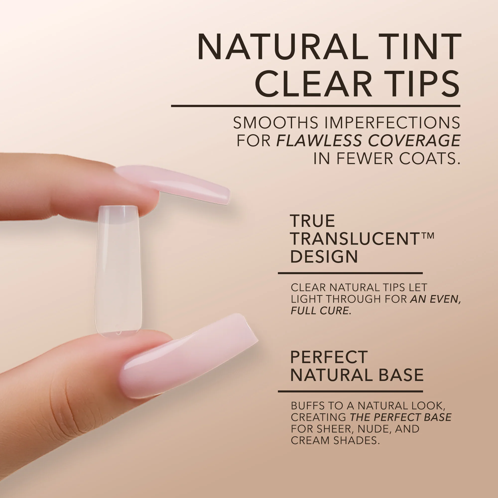 Round Medium | Natural Gel Extensions - Image 3