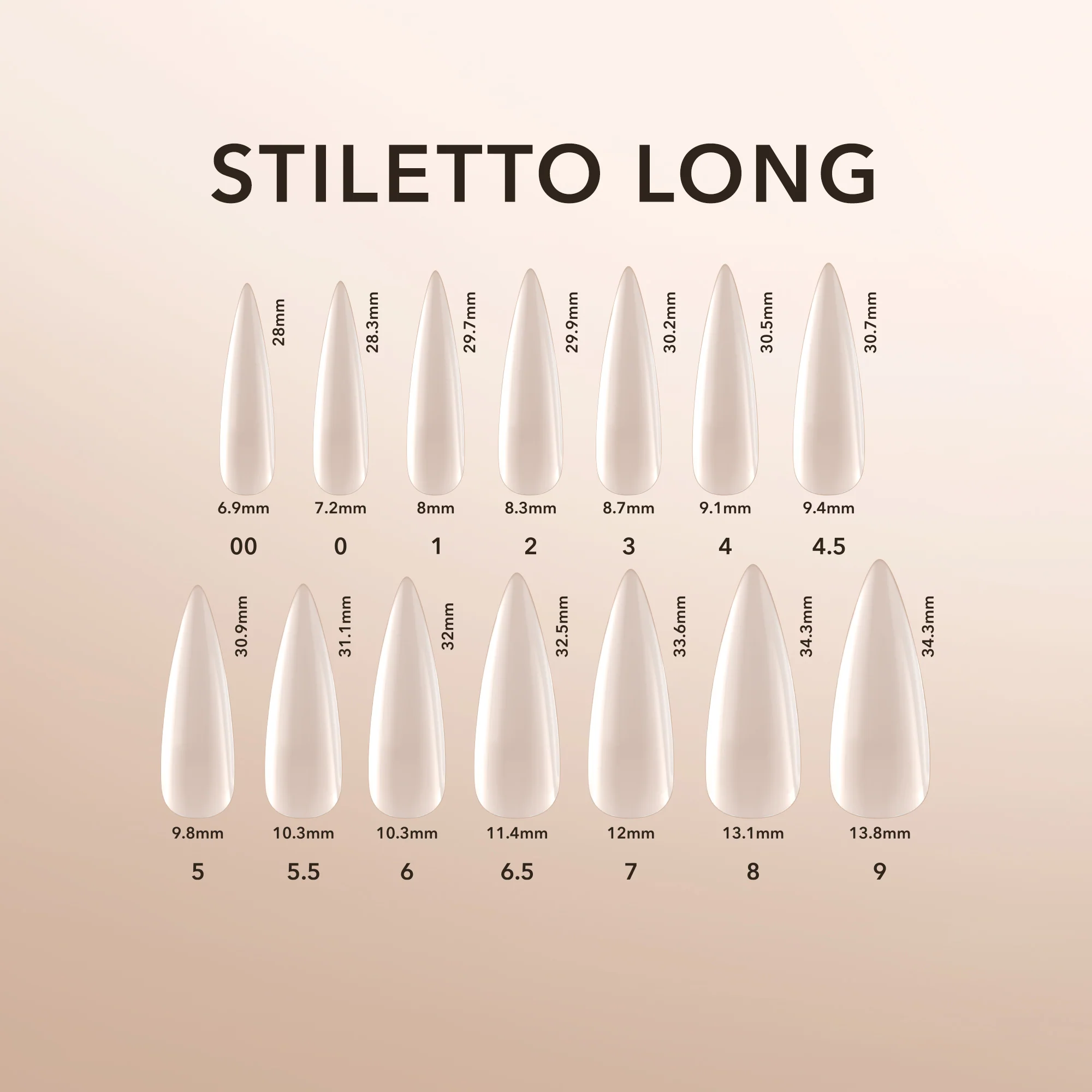 Stiletto Long | Natural Gel Extensions - Image 4