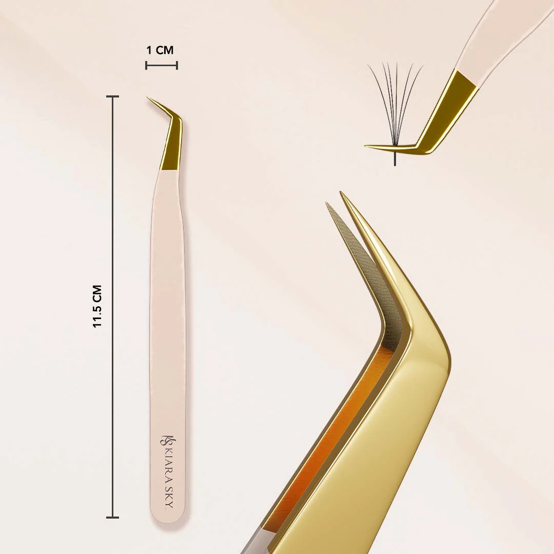 Thin Boot Tweezer Fiber Grip - Tan - Image 5